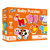 Puzzle bebelusi Galt, Duo Farm, 12 piese